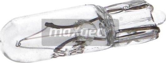 Maxgear 78-0041SET - ŻARÓWKA W1.2W 12V-1.2W CAŁOSZKLANA KPL 10SZT