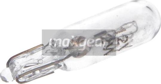 Maxgear 78-0071SET - ŻARÓWKA 12V-2W W2W W2X4.6D CAŁOSZKLANA KPL 10SZT