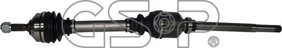 Maxgear 49-0467 - PÓŁOŚ PEUGEOT 206 LE 1.9D
