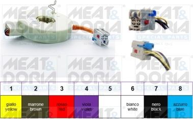 Meat & Doria 93056 — Czujnik kąta skrętu koła kierownicy