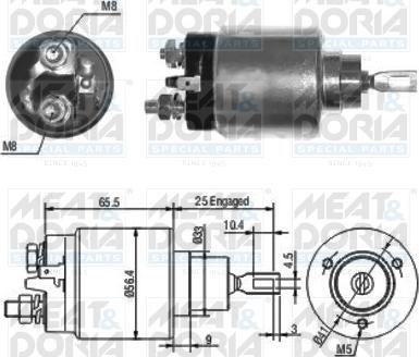 Meat & Doria 46074 - Elektromagnes rozrusznika