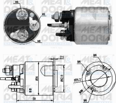 Meat & Doria 46159 — Włącznik elektromagnetyczny, rozrusznik
