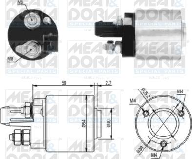 Meat & Doria 46105 — Włącznik elektromagnetyczny, rozrusznik