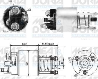 Meat & Doria 46281 - Elektromagnes rozrusznika