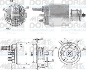 Meat & Doria 46223 — Włącznik elektromagnetyczny, rozrusznik