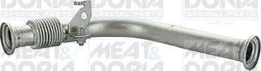 Meat & Doria 88690 — Przewód, zawór AGR