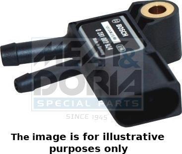 Meat & Doria 82318E - CZUJNIK TEMP. SPALIN JEEP CHEROKEE 2.8CRD 08-