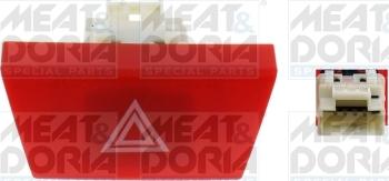 Meat & Doria 23674 - WŁĄCZNIK ŚWIATEŁ AWARYJNYCH CITROEN C1 PM.PN.