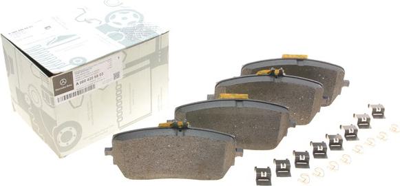 Mercedes-Benz 000 420 68 03 - Klocek hamulcowy kpl.