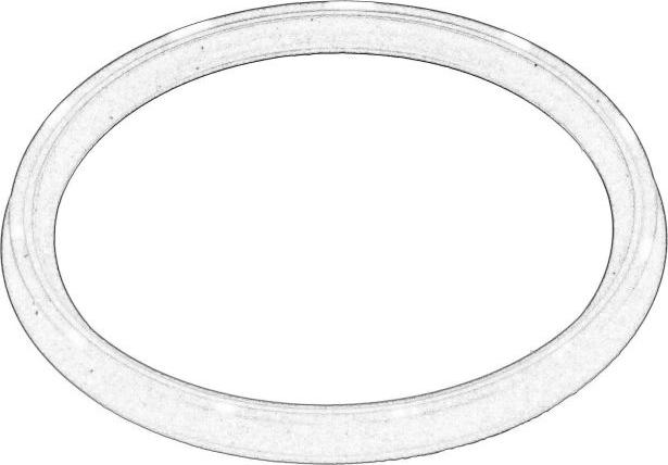 Mercedes-Benz 021 997 64 45 - Uszczelka przewodu chłodnicy powietrza