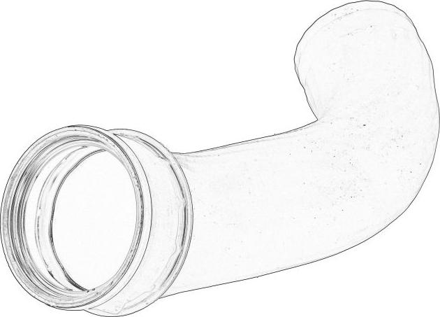 Mercedes-Benz 210 528 54 82 — Przewód powietrza doładowującego