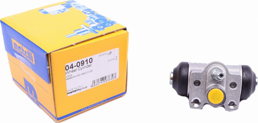 Metelli 04-0910 — Cylinderek hamulcowy