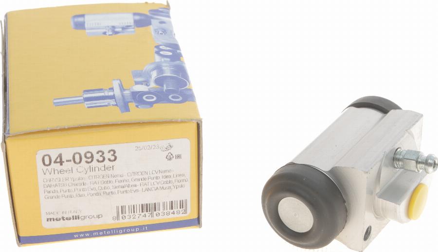 Metelli 04-0933 - CYLINDEREK HAM. FIAT DOBLO 01-