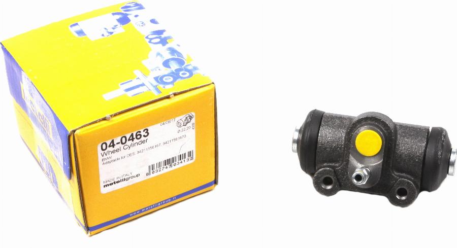 Metelli 04-0463 — Cylinderek hamulcowy