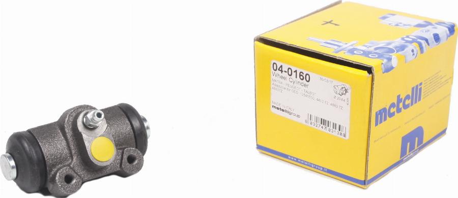 Metelli 04-0160 — Cylinderek hamulcowy