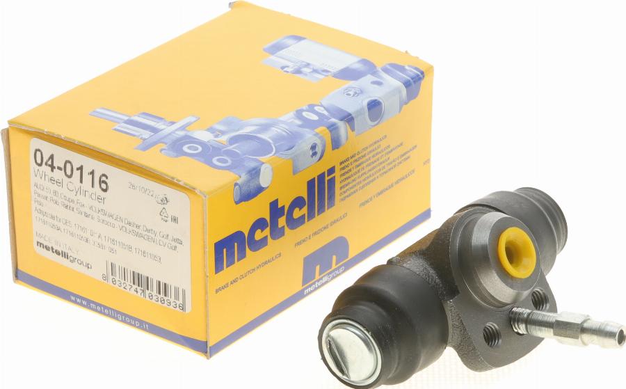Metelli 04-0116 — Cylinderek hamulcowy