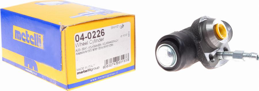 Metelli 04-0226 — Cylinderek hamulcowy
