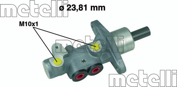 Metelli 05-0490 — Pompa hamulcowa