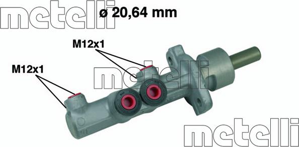 Metelli 05-0493 — Pompa hamulcowa