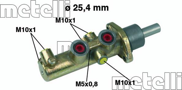 Metelli 05-0446 - POMPA HAM. FIAT DUCATO 02-