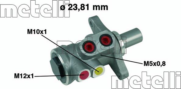 Metelli 05-0448 - POMPA HAM. FIAT FIESTA-FUSION