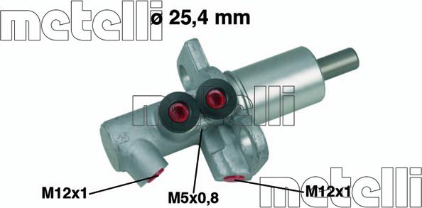 Metelli 05-0458 — Pompa hamulcowa
