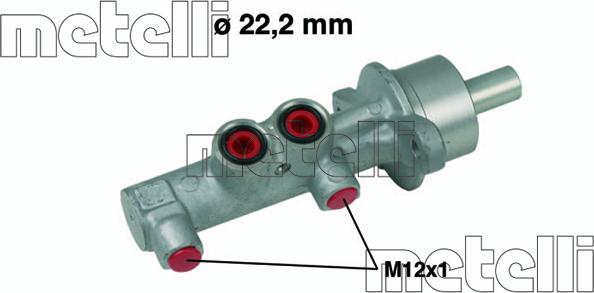 Metelli 05-0540 — Pompa hamulcowa