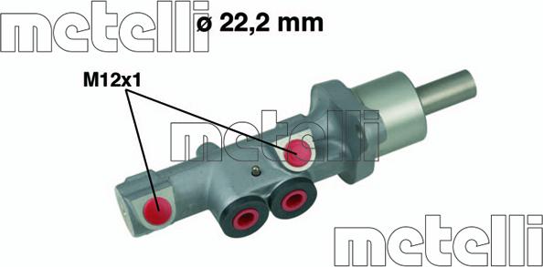 Metelli 05-0534 — Pompa hamulcowa