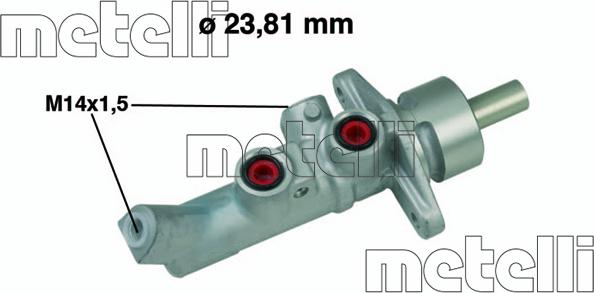 Metelli 05-0648 — Pompa hamulcowa