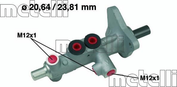 Metelli 05-0627 — Pompa hamulcowa