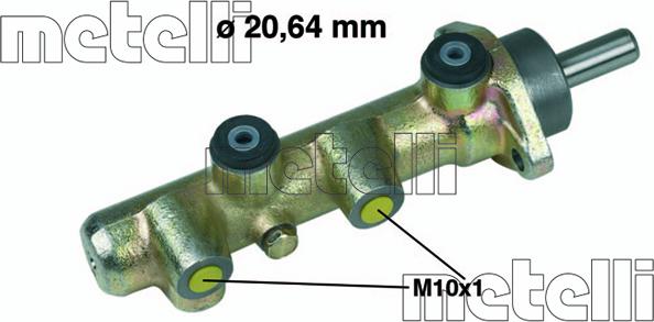 Metelli 05-0092 — Pompa hamulcowa