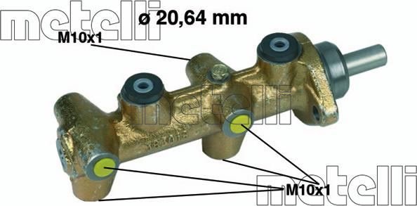 Metelli 05-0040 — Pompa hamulcowa