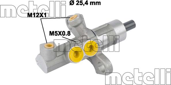 Metelli 05-0811 — Pompa hamulcowa