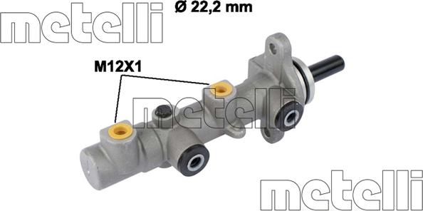 Metelli 05-0825 — Pompa hamulcowa
