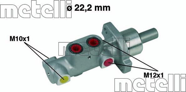 Metelli 05-0359 — Pompa hamulcowa