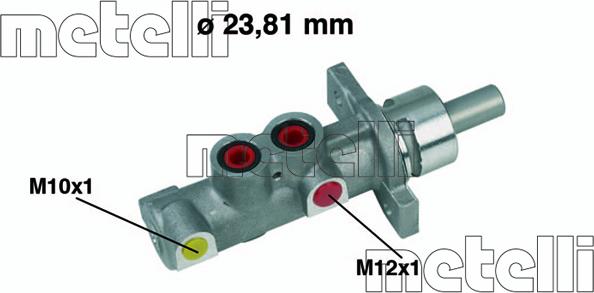 Metelli 05-0358 - POMPA HAM. CITROEN BERLINGO 00--PARTNER Z ABS
