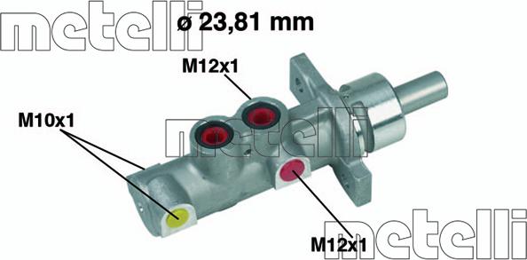 Metelli 05-0362 - POMPA HAM. CITROEN BERLINGO 00--PARTNER BEZ ABS