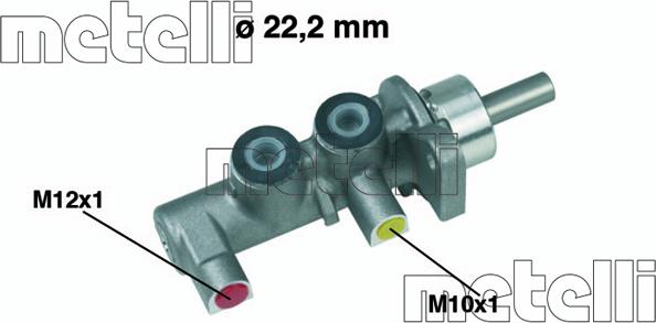 Metelli 05-0380 — Pompa hamulcowa