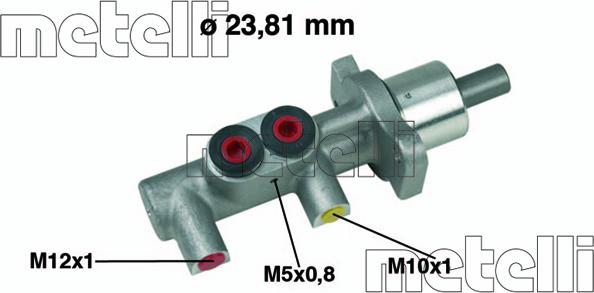 Metelli 05-0382 — Pompa hamulcowa