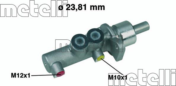 Metelli 05-0378 — Pompa hamulcowa