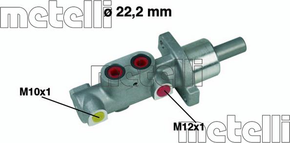 Metelli 05-0297 — Pompa hamulcowa