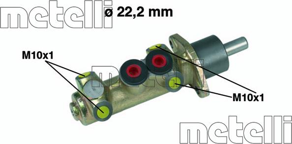 Metelli 05-0208 — Pompa hamulcowa
