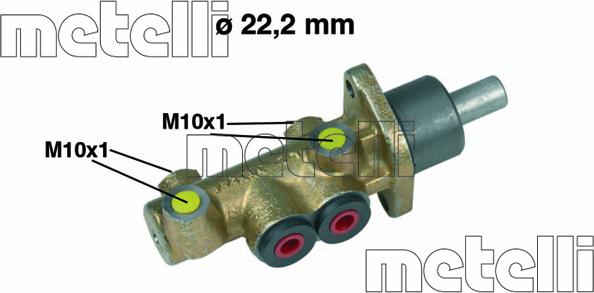 Metelli 05-0278 — Pompa hamulcowa