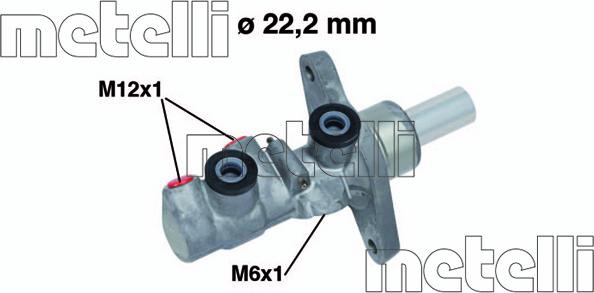 Metelli 05-0743 — Pompa hamulcowa