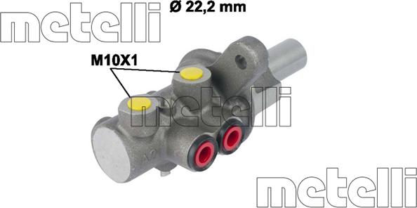 Metelli 05-0730 — Pompa hamulcowa