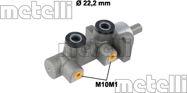 Metelli 05-0722 - POMPA HAM. CHEVROLET LACETTI-NUBIRA 1.4-1.8-2.0 D 05-13