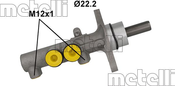 Metelli 05-1186 — Pompa hamulcowa