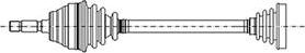 Metelli 17-0506 - PÓŁOŚ ALFA 145-146 1.9JTD PR