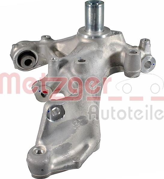 Metzger 58160804 — Sworzeń zwrotnicy, zawieszenie koła
