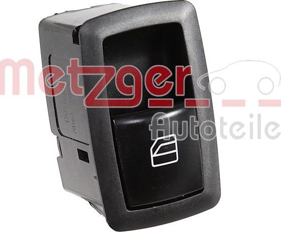 Metzger 0916988 — Przełącznik, podnośnik szyby